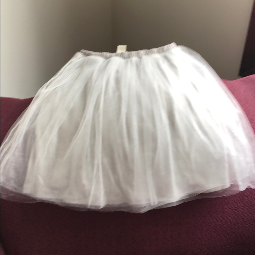 Silver Grey Crewcuts Tulle Skirt (10)👑